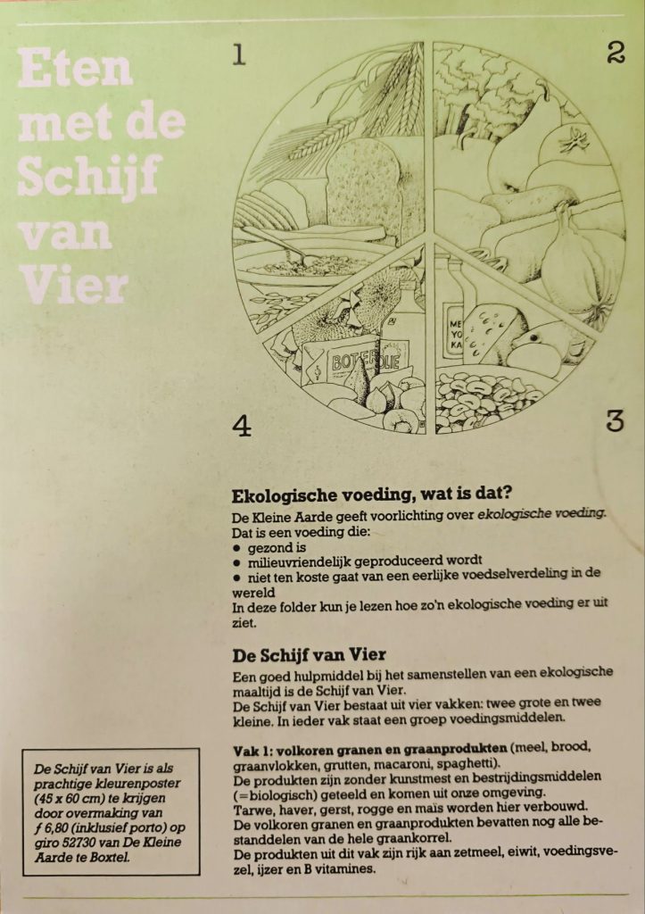 Boek Cover Eten met de Schijf van Vier