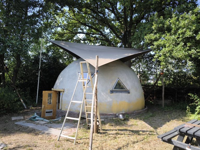 Bolwoning kan nu helemaal drogen