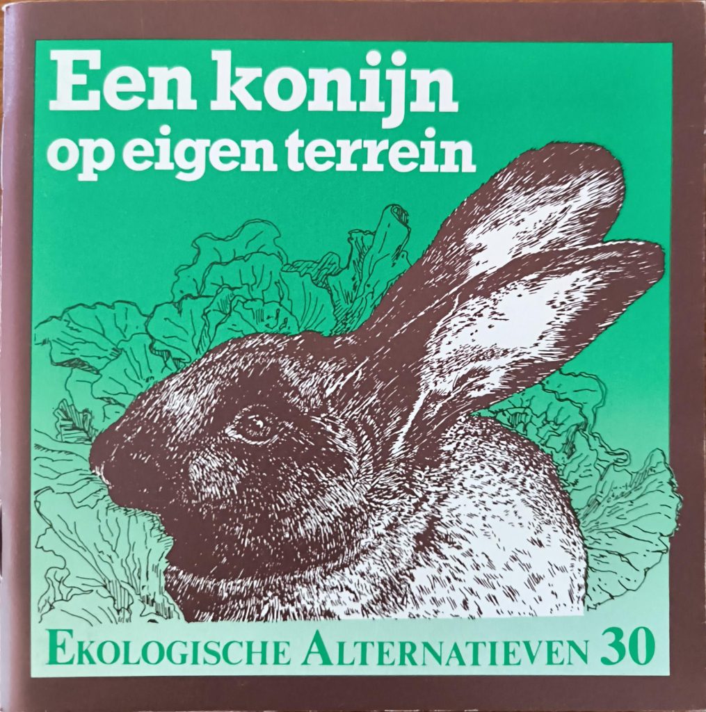 Boek Cover Een Konijn op Eigen Terrein (1990)