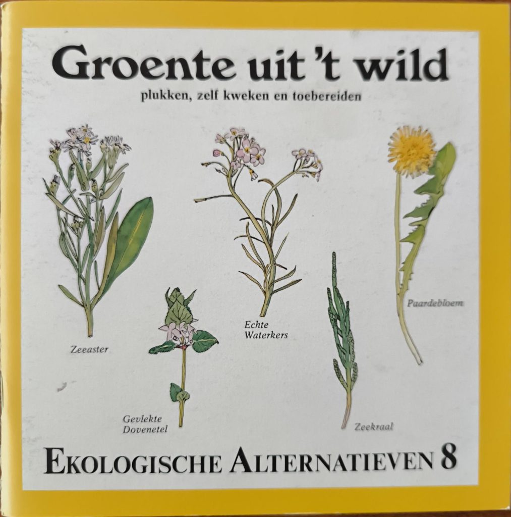 Boek Cover Groente uit 't Wild (1983)